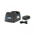 Endura Single Unit Battery Charger for many HARRIS Two Way Radios | BG-EC1-HA3B
