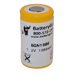 Nickel Cadmium Battery 1.2v 1800mah | BGN1800 (Rechargeable)