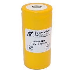 Nickel Cadmium Battery 1.2v 7000mah | BGN7000 Flat Top F Cell (Rechargeable)