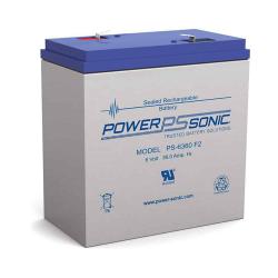 Power-Sonic PS-6360 F2| Rechargeable SLA Battery 6v 36Ah