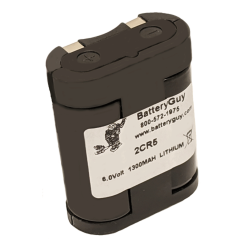 2CR5 Camera/ Industrial Lithium Battery 6v 1300mAh