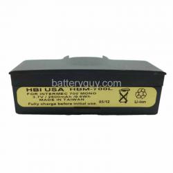Intermec Batterie pour scanneur Intermec type  318-011-004 3,7V 2500mAh/9Wh Li-Ion anthra 