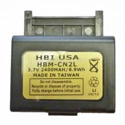 3.7 volt 2400 mAh barcode scanner battery HBM-CN2L (Rechargeable Battery)