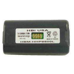 7.4 volt 2400 mAh barcode scanner battery HBM-MX6L (Rechargeable Battery)