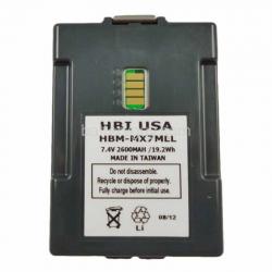 7.4 volt 2600 mAh barcode scanner battery HBM-MX7MLL (Rechargeable Battery)
