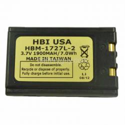 3.7 volt 1900 mAh barcode scanner battery HBM-1727L-2 (Rechargeable Battery)