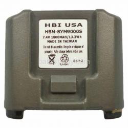 7.4 volt 1800 mAh barcode scanner battery HBM-SYM9000S (Rechargeable Battery)