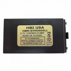3.7 volt 2600 mAh barcode scanner battery HBM-SYM3000LL (Rechargeable Battery)