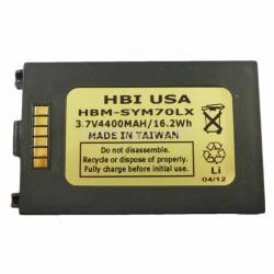 3.7 volt 4400 mAh barcode scanner battery HBM-SYM70LX (Rechargeable Battery)