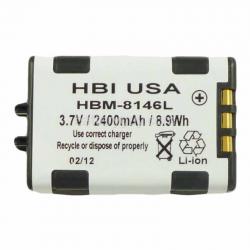 3.7 volt 2400 mAh barcode scanner battery HBM-8146L (Rechargeable Battery)