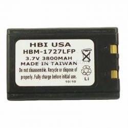 3.7 volt 3800 mAh barcode scanner battery HBM-1727LFP (Rechargeable Battery)