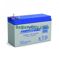 Power-Sonic PS-1290NB | SLA Battery 12v 9ah
