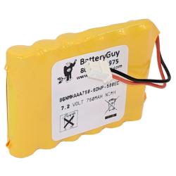 Nickel Metal Hydrid Credit Card Reader Battery, 7.2v 750mAh | BG-CCR-3020 (Rechargeable)