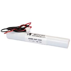 Nickel Cadmium Battery 2.4v 900mah | BGN800-2AWP-326EC (Rechargeable)