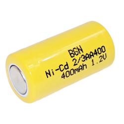 Nickel Cadmium Battery 1.2v 400 mah | BGN400 (Rechargeable)