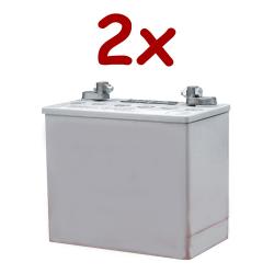 12v 51Ah Rechargeable Deep Cycle Gel Battery (Qty of 2)