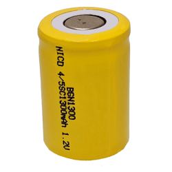 4/5 Sub C Nickel Cadmium Battery 1.2v 1300mah | BGN1300 (Rechargeable)