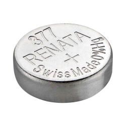 Renata 377 1.55 volt 28mAh Silver Oxide Coin Battery