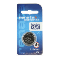 renata CR2430 Lithium Coin Battery 3 Volt 285 mAh