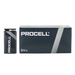 DuraCell PC1604 PROCELL 9 Volt Alkaline Cell - Box of 12 Pieces