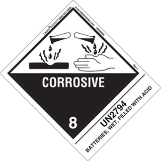 Class 9 Hazardous Material Label