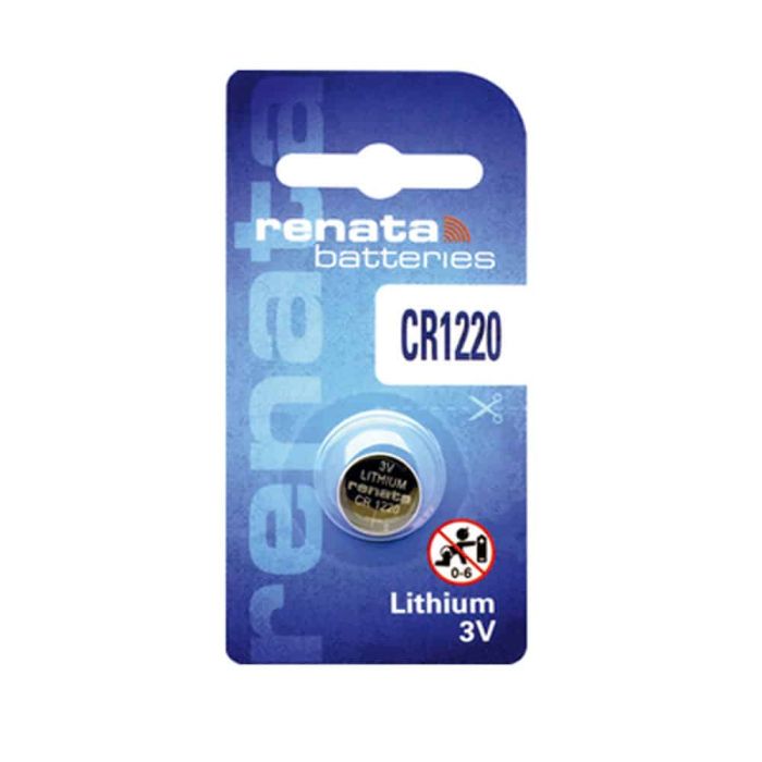 Energizer 1220 Lithium Coin Cell, 3V - ea (5 per strip) - PLP Battery Supply Energizer 1220 Lithium Coin Cell, 3V - ea (5 per strip) - PLP Battery Supply