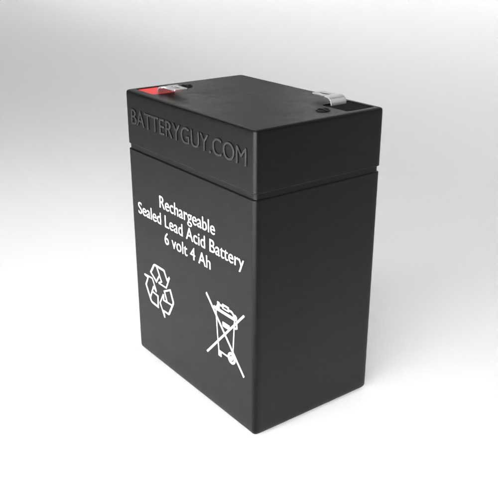 Right View  - Japan PE6V4 replacement battery (rechargeable)