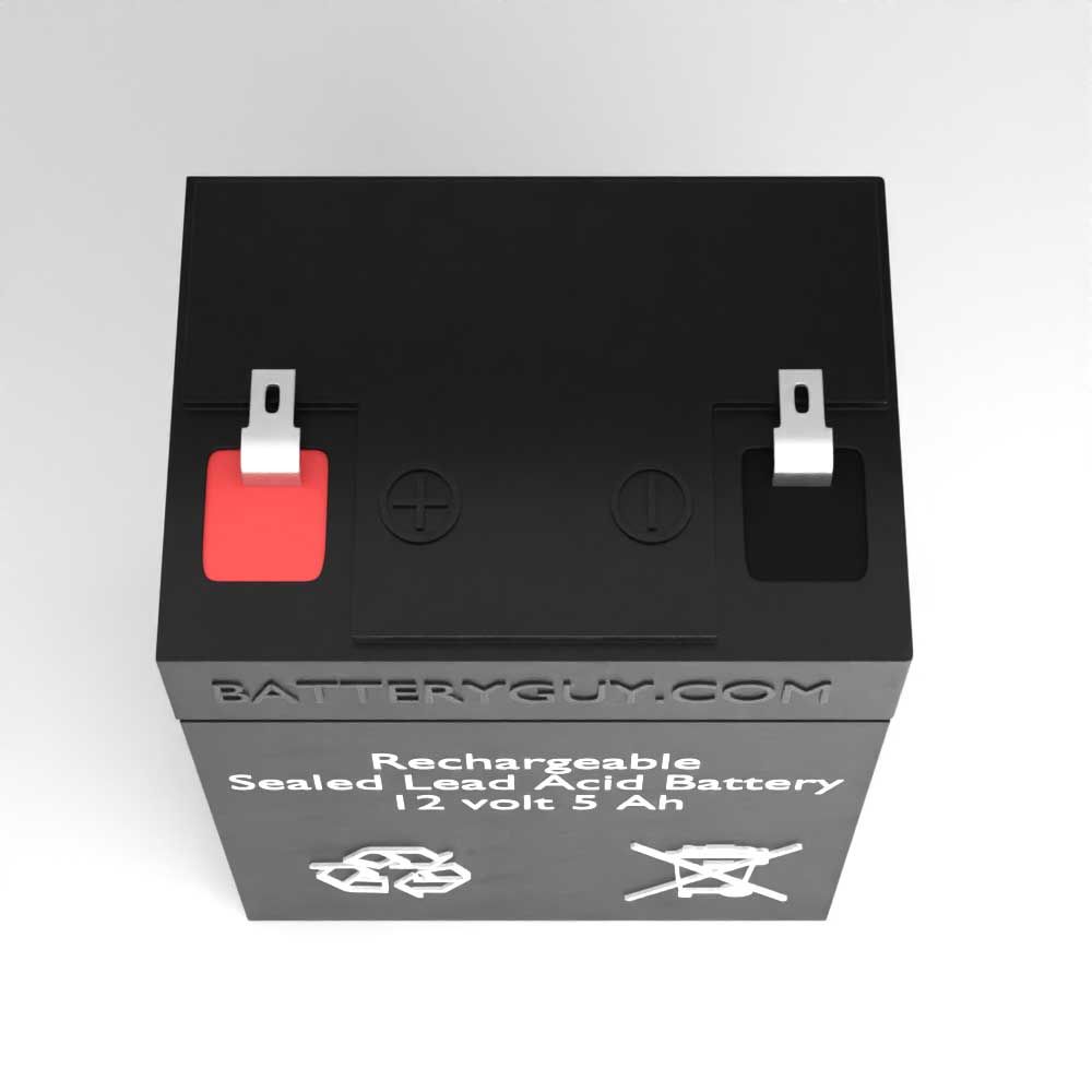 Top View  - Securitron DPA12 replacement battery (rechargeable)