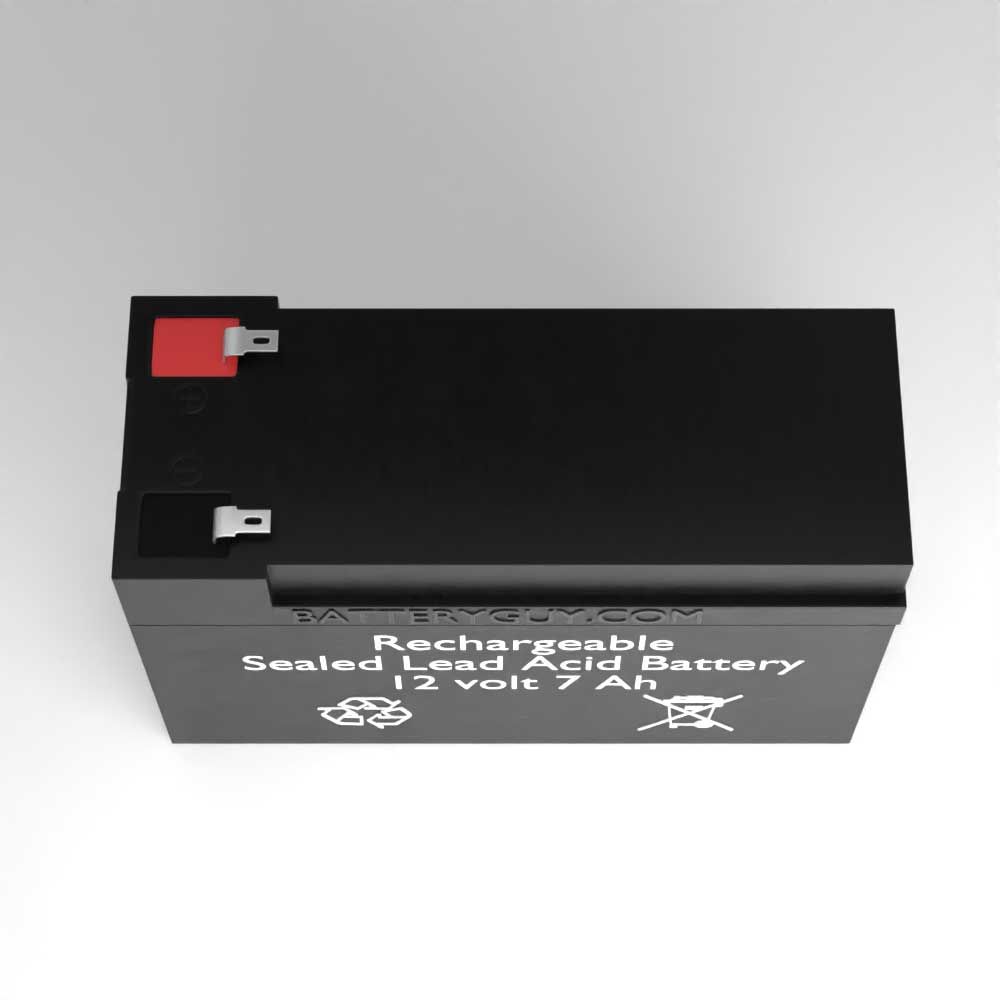 Top View  - BHM Medical Voyager Lift V10 replacement battery pack (rechargeable)