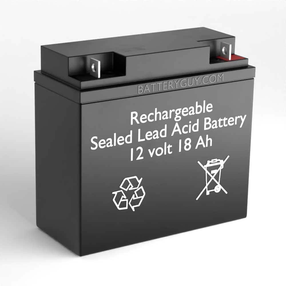 Left View  - Go-Go Elite Traveller LR (SC44LR) replacement battery pack (rechargeable)