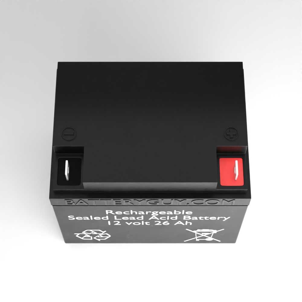 Top View  - Dewalt CMM750 TYPE2 replacement battery (rechargeable)