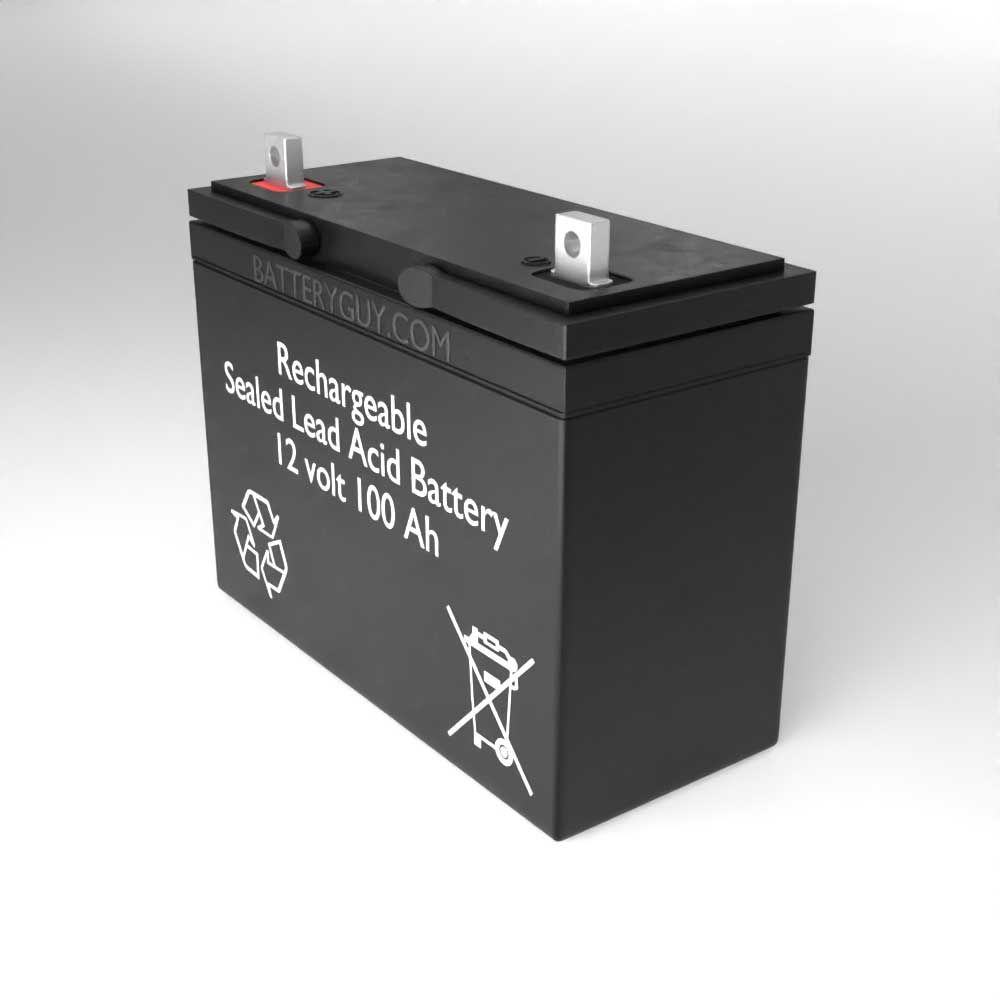 Right View  - MotorGuide Pro MP6700D replacement battery pack (rechargeable)