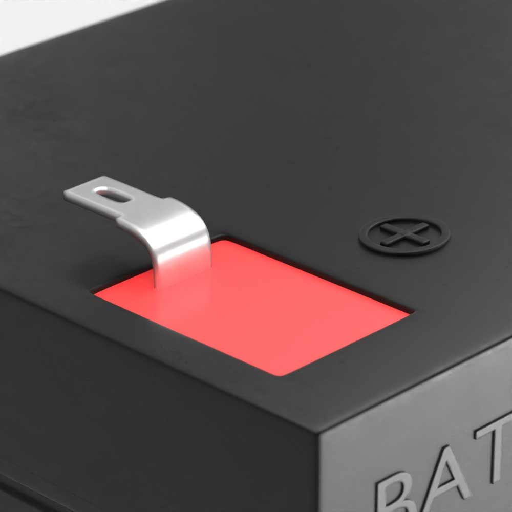 F2 Faston Terminal  - Para Systems MM 3000 CP/1 replacement battery (rechargeable, high rate)