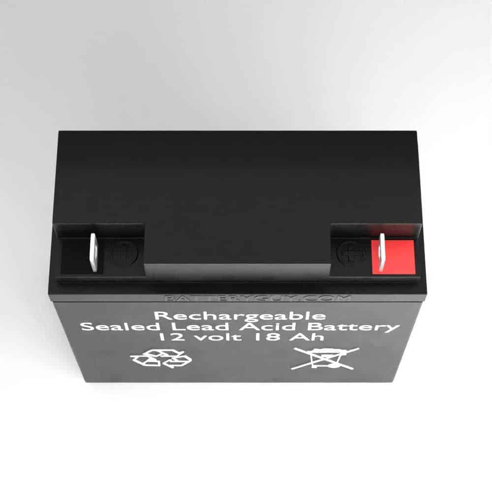 Top View  - Alpha Technologies 600 replacement battery pack (rechargeable, high rate)