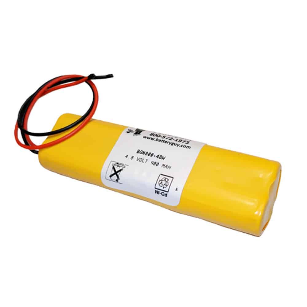 Nickel Cadmium Battery 4.8v 900mah | BGN800-4BWP (Rechargeable)