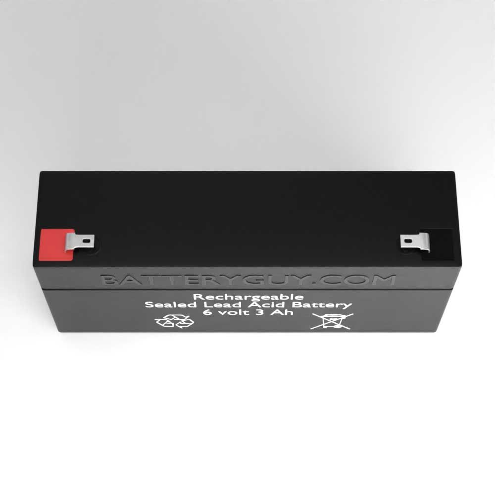 Top View  - Health o meter 595KL Scale replacement battery (rechargeable)
