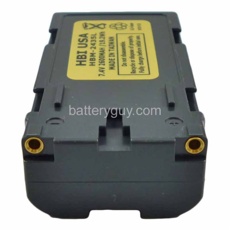 7.4 volt 2600 mAh barcode scanner battery HBM - Intermec ANTARES TRAKKER 5025 replacement battery (rechargeable)