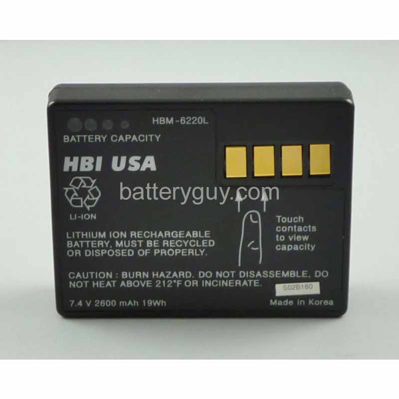 7.2 volt 2600 mAh barcode scanner battery HBM-6220L