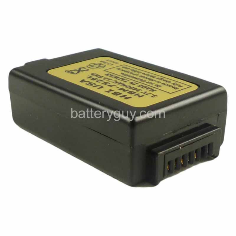 3.7 volt 3400 mAh barcode scanner battery HBM - PSION 1050494 replacement battery (rechargeable)