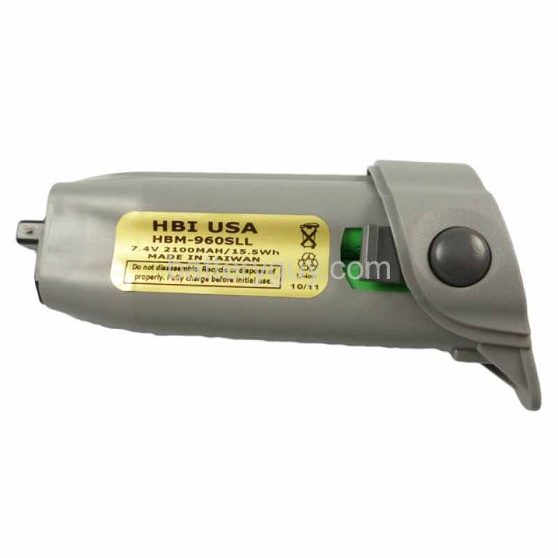 7.4 volt 2100 mAh barcode scanner battery HBM - Telxon 23065-003 replacement battery (rechargeable)
