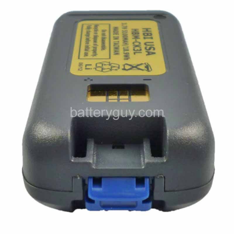 3.7 volt 5100 mAh barcode scanner battery HBM - Intermec CK3 replacement battery (rechargeable)