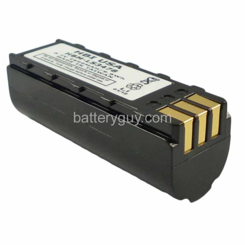 3.7 volt 2300 mAh barcode scanner battery HBM-LS3478