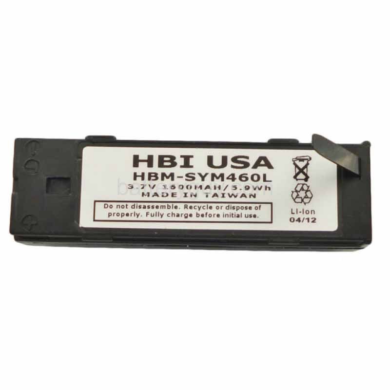 3.7 volt 1600 mAh barcode scanner battery HBM - Symbol 50-14000-079 replacement battery (rechargeable)