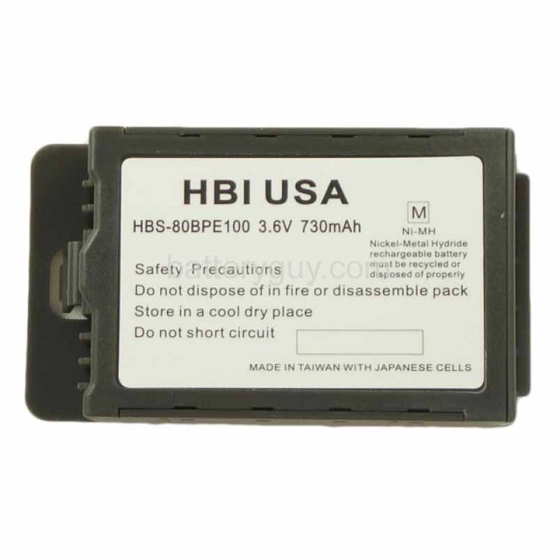 3.6 volt 730 mAh barcode scanner battery HBS - NetLink PTE110 replacement battery