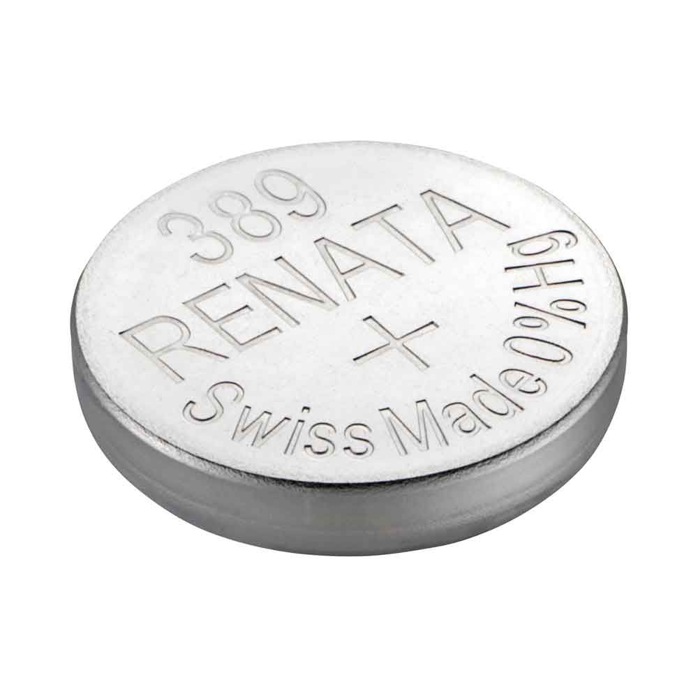 Renata 389 1.55 volt 85mah Silver Oxide Coin Battery