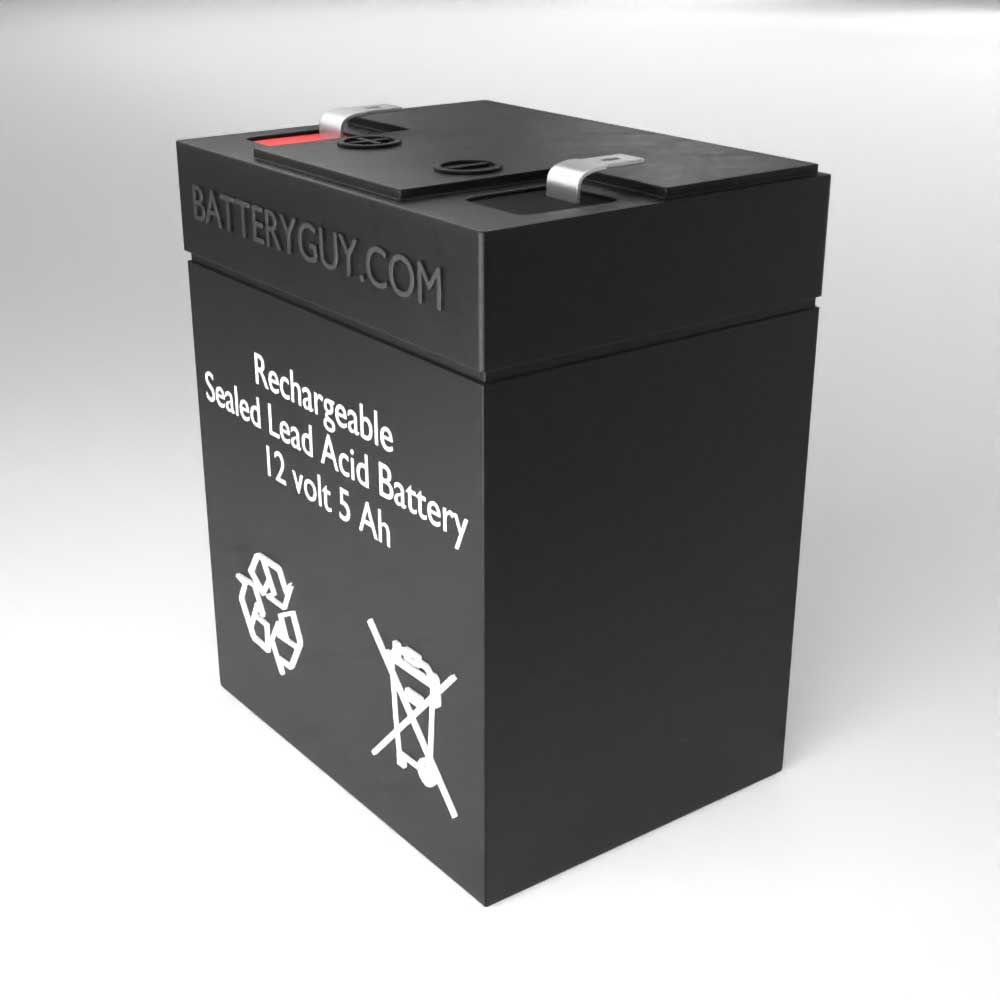 12v 5Ah Rechargeable Sealed Lead Acid (Rechargeable SLA) Battery ~ BG-1250F2