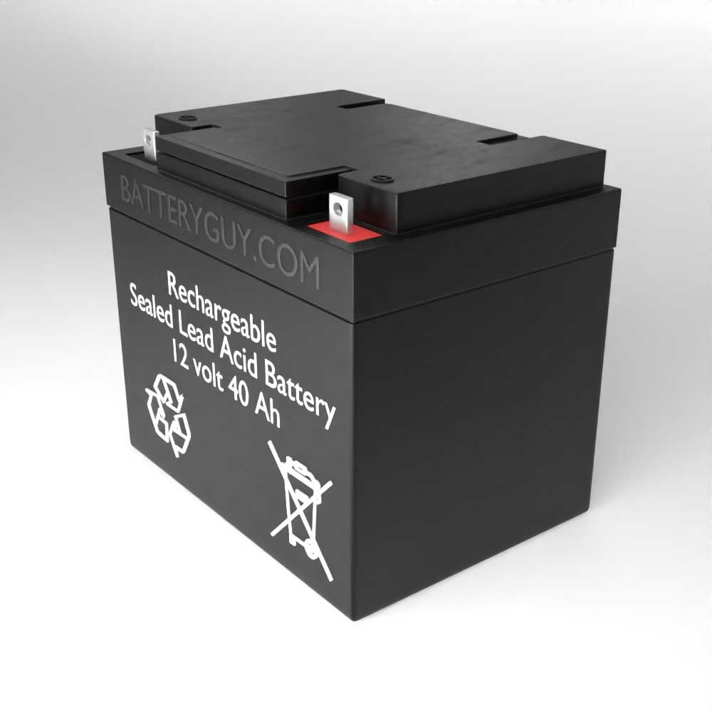 12v 40Ah Rechargeable Sealed Lead Acid (Rechargeable SLA) Battery ~ BG-12400NB (Qty of 4)