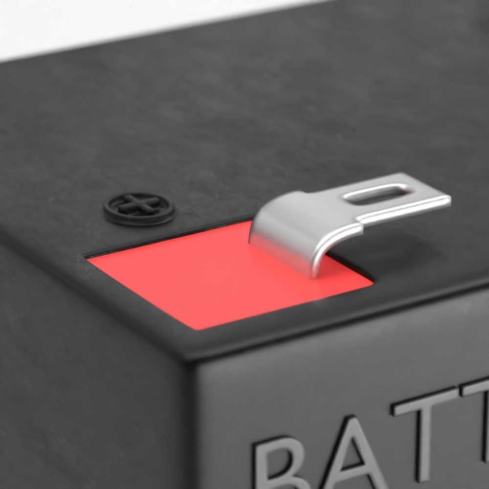 6v 4.0Ah Rechargeable Sealed Lead Acid Battery ~ BG-640 (Qty of 2)