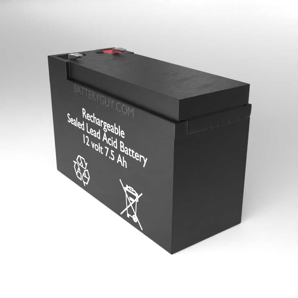 12v 7.5Ah Rechargeable Sealed Lead Acid High Rate Battery Set of Five