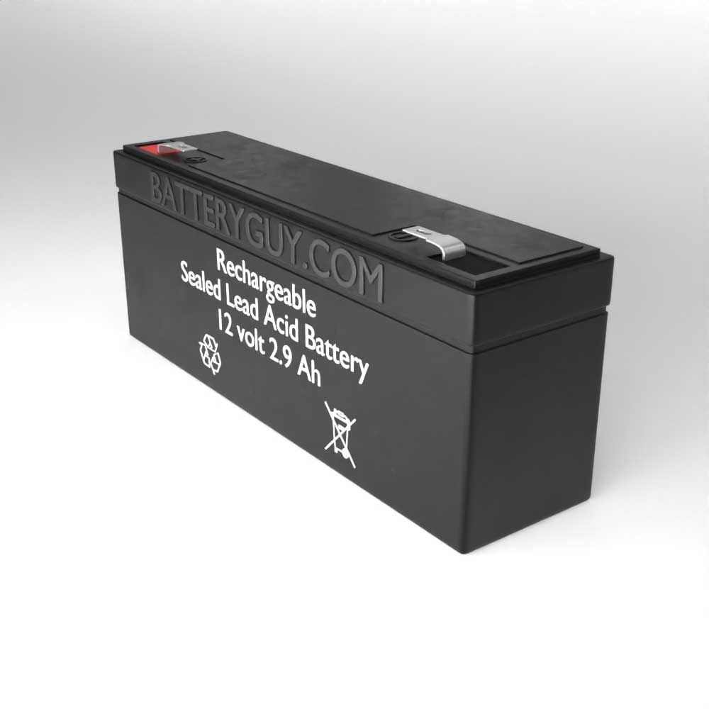12v 2.9Ah Rechargeable Sealed Lead Acid (Rechargeable SLA) Battery ~ BG1229F1